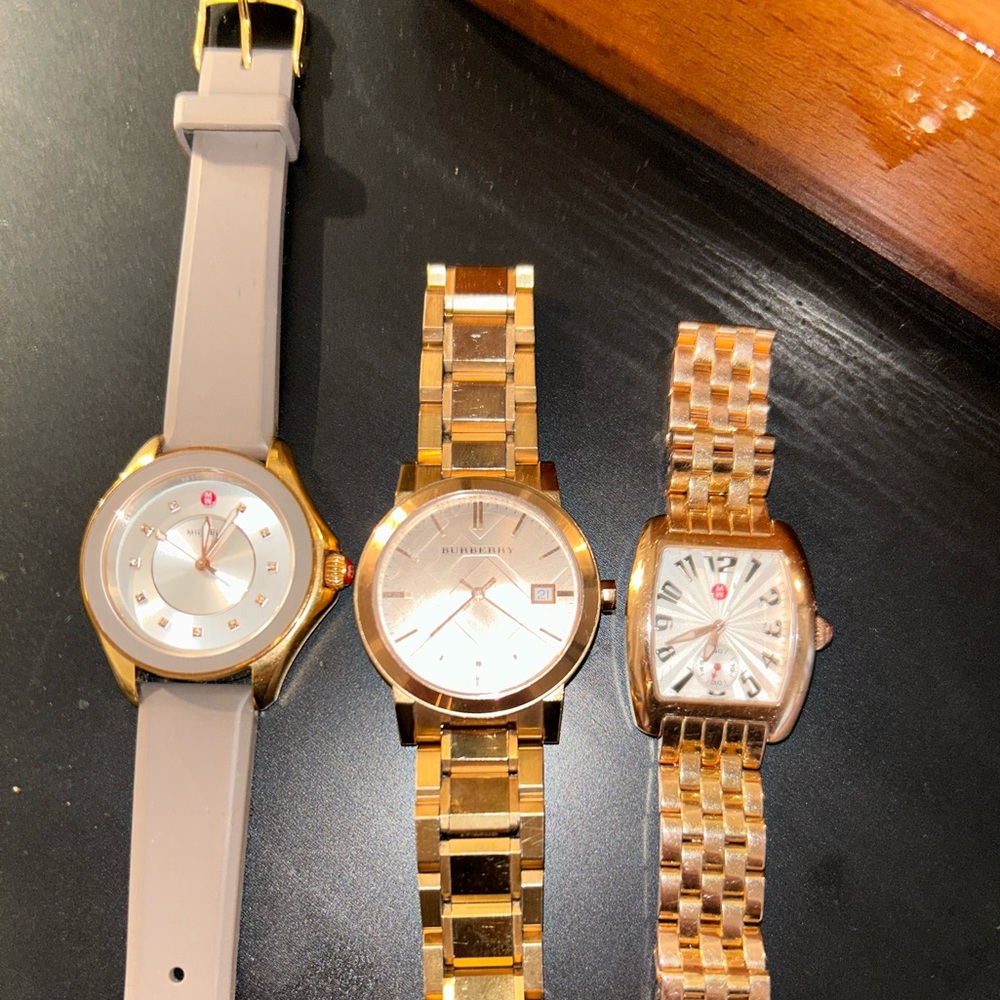 Michele and Burberry Watch Bundle🔥